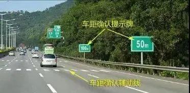 高速保持车距多少