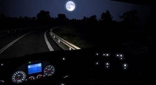 夜间行驶视觉会有什么变化