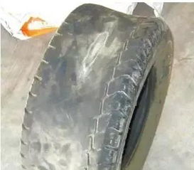 轮胎磨损不严重